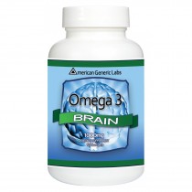 American Generic Labs Omega 3 Brain 1000mg, 120 softgels